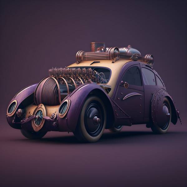 Automobile mockup