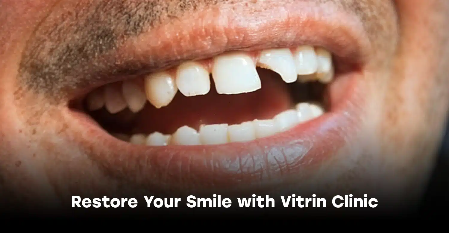 Traitement des dents cassées à Istanbul : retrouvez le sourire avec la clinique Vitrin