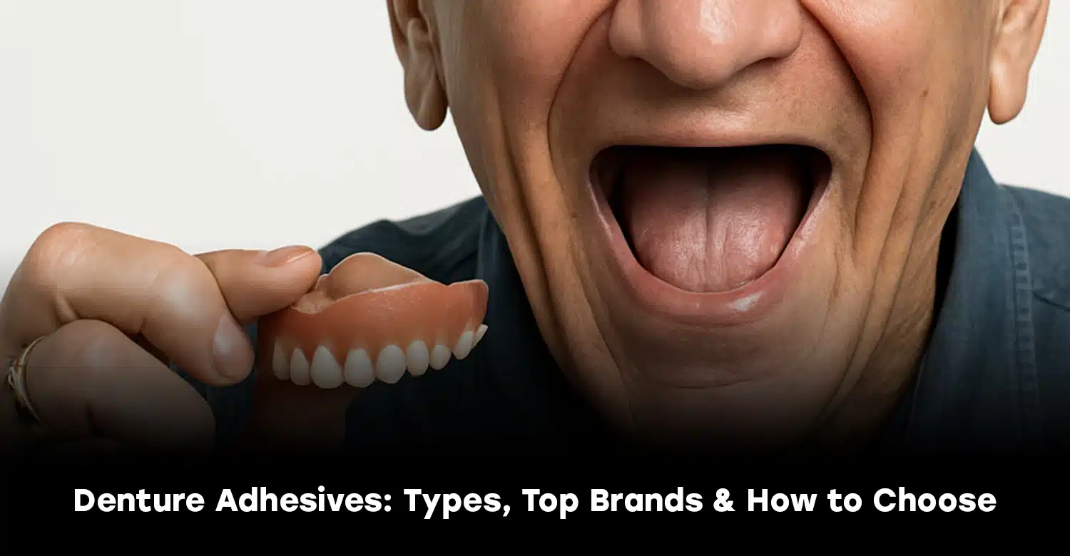 Denture Adhesives Types, Top Brands, and How to Choose the Right One for You
