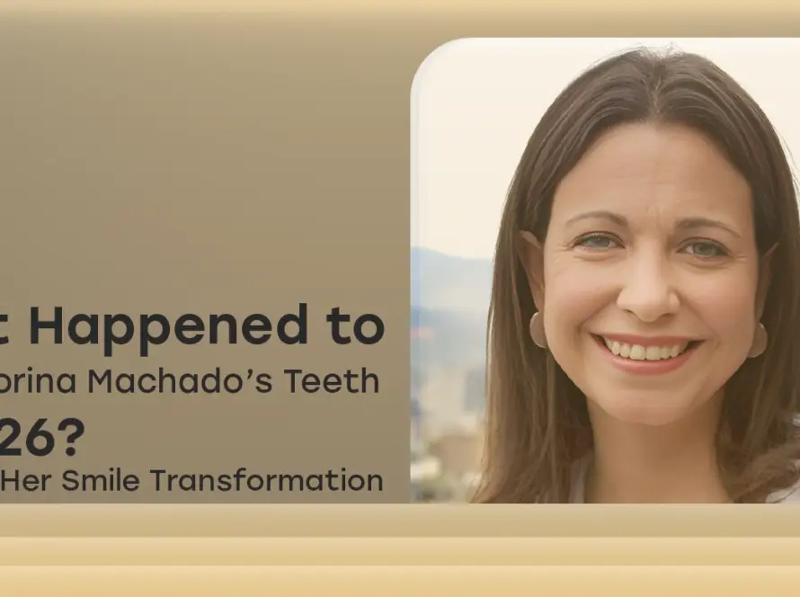 Maria Corina Machado Teeth