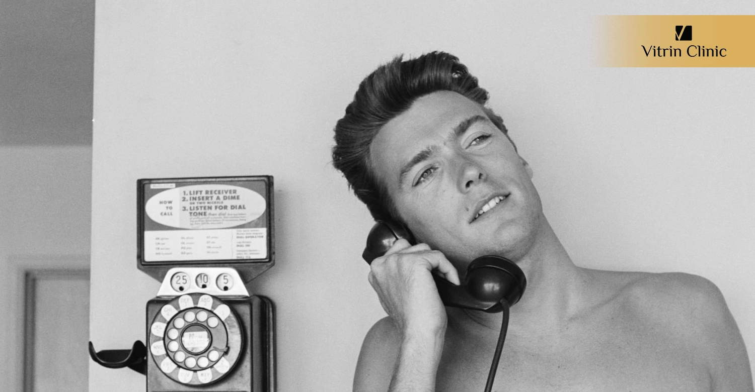 Is Clint Eastwood Sporting a Hollywood Smile?