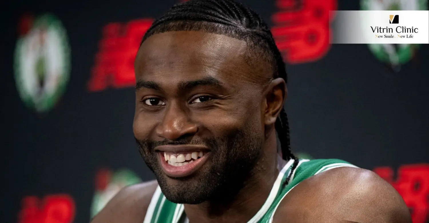 Jaylen Brown teeth