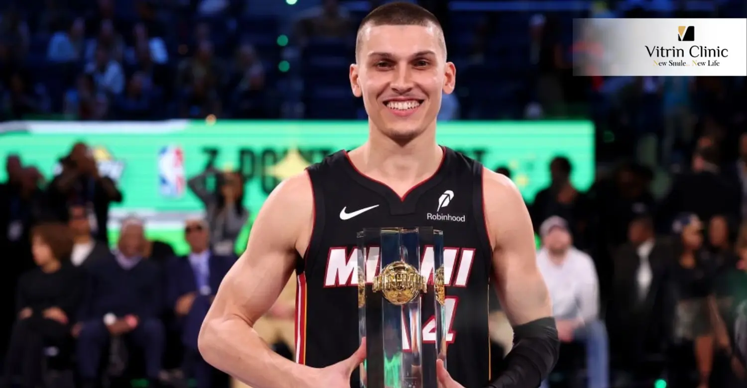 Tyler Herro teeth