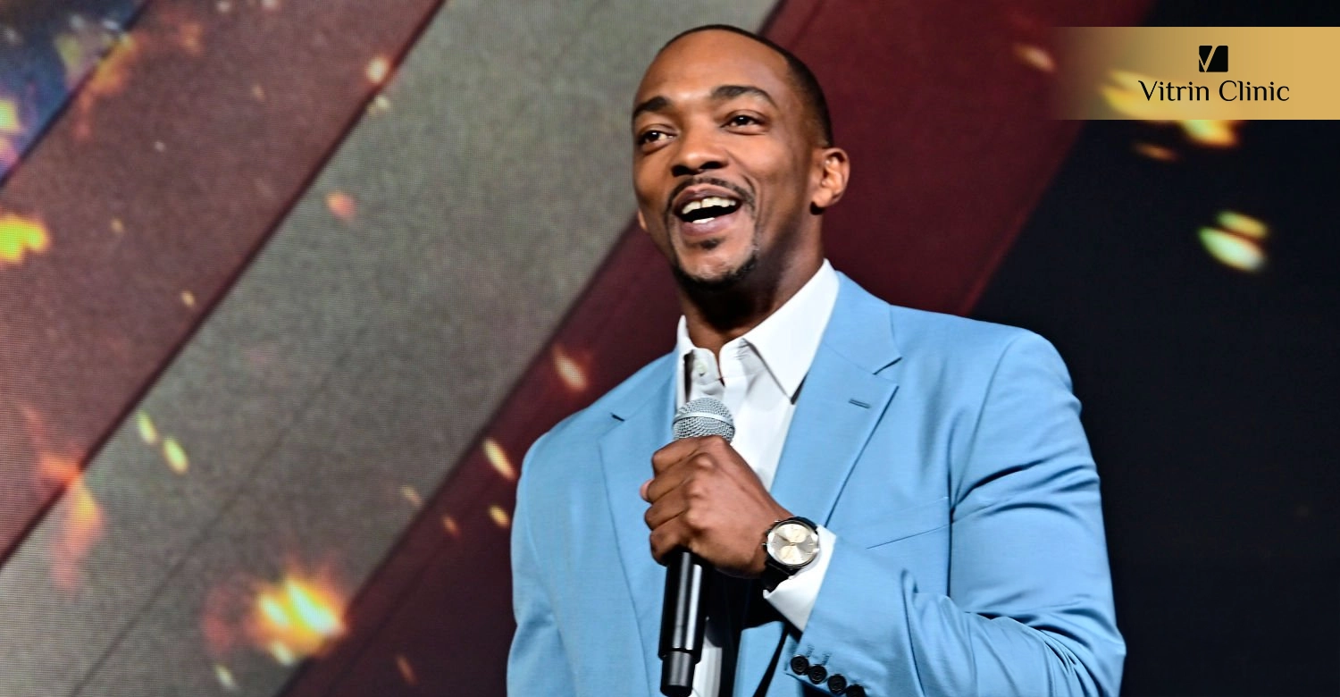Signs of Professional Dental Work in Anthony Mackie's Smile