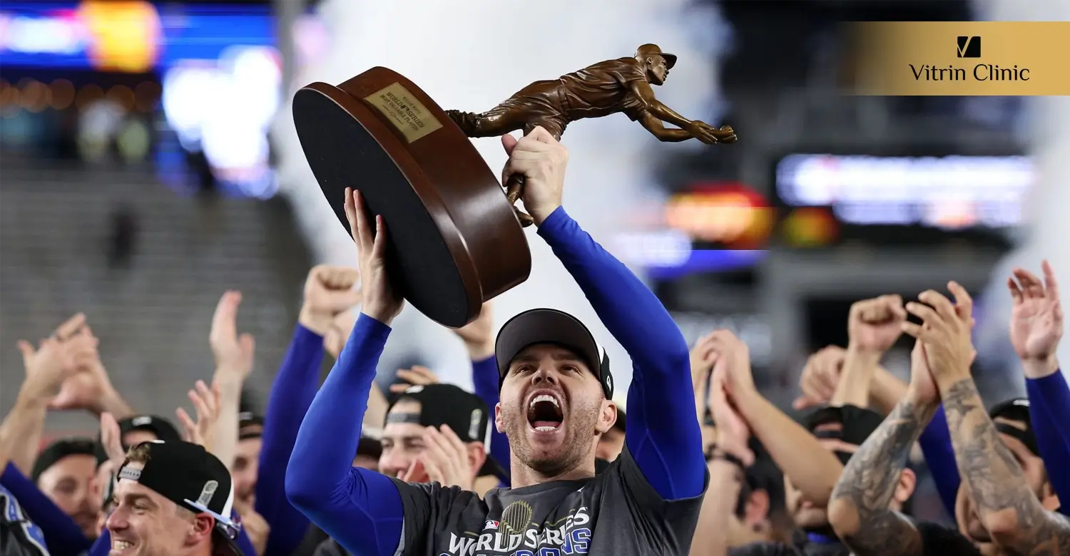 Is Freddie Freeman Sporting a Hollywood Smile?