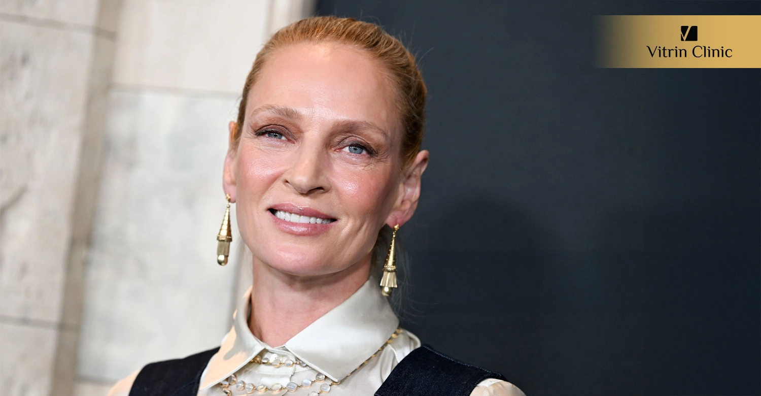 What Role Does Uma Thurman's Smile Play in Her Iconic Image?