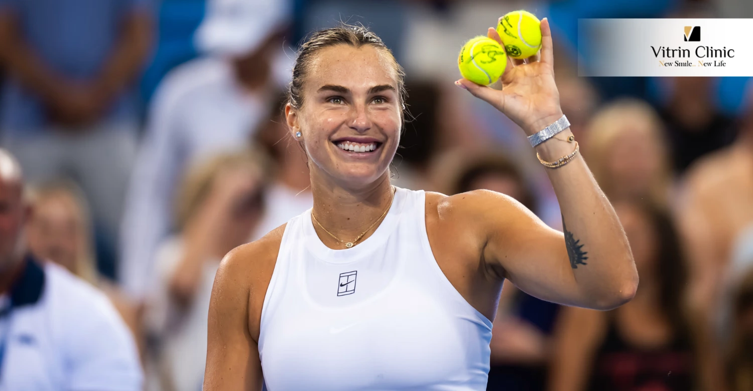 Aryna Sabalenka smile