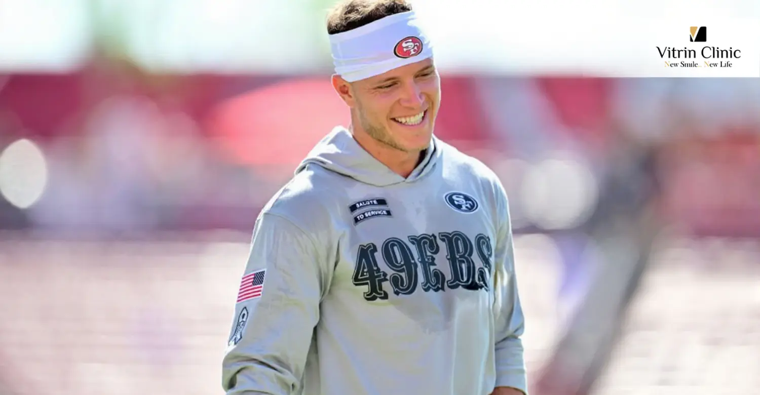 Christian McCaffrey smile