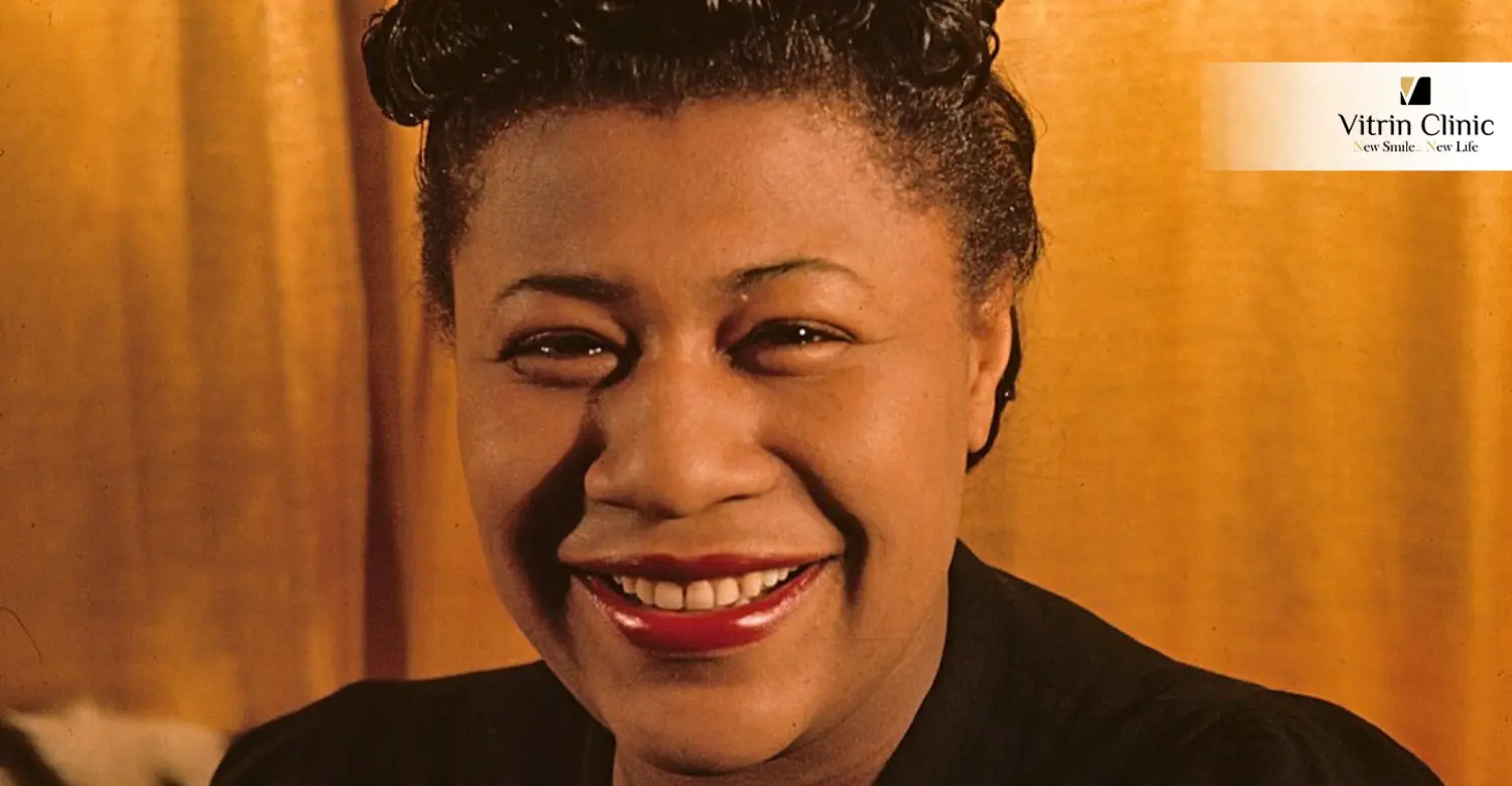 Ella Fitzgerald smile