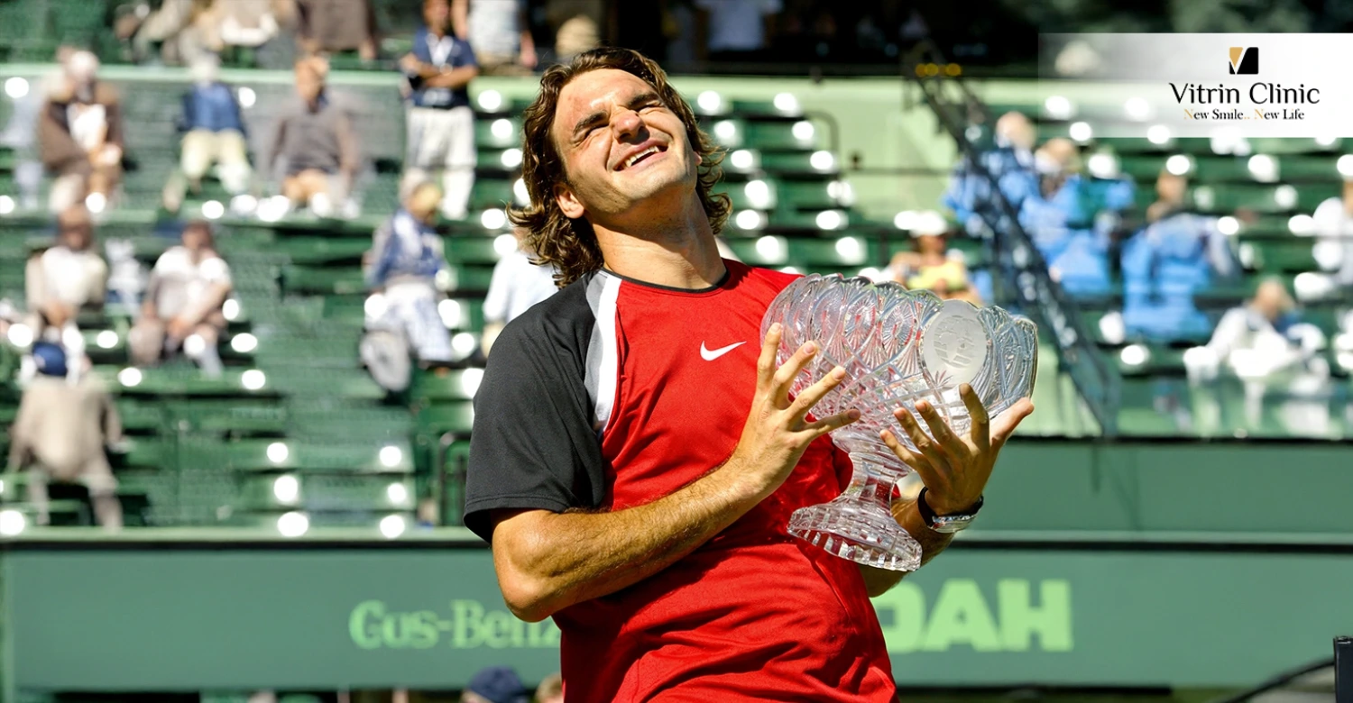 Roger Federer Teeth Before and After