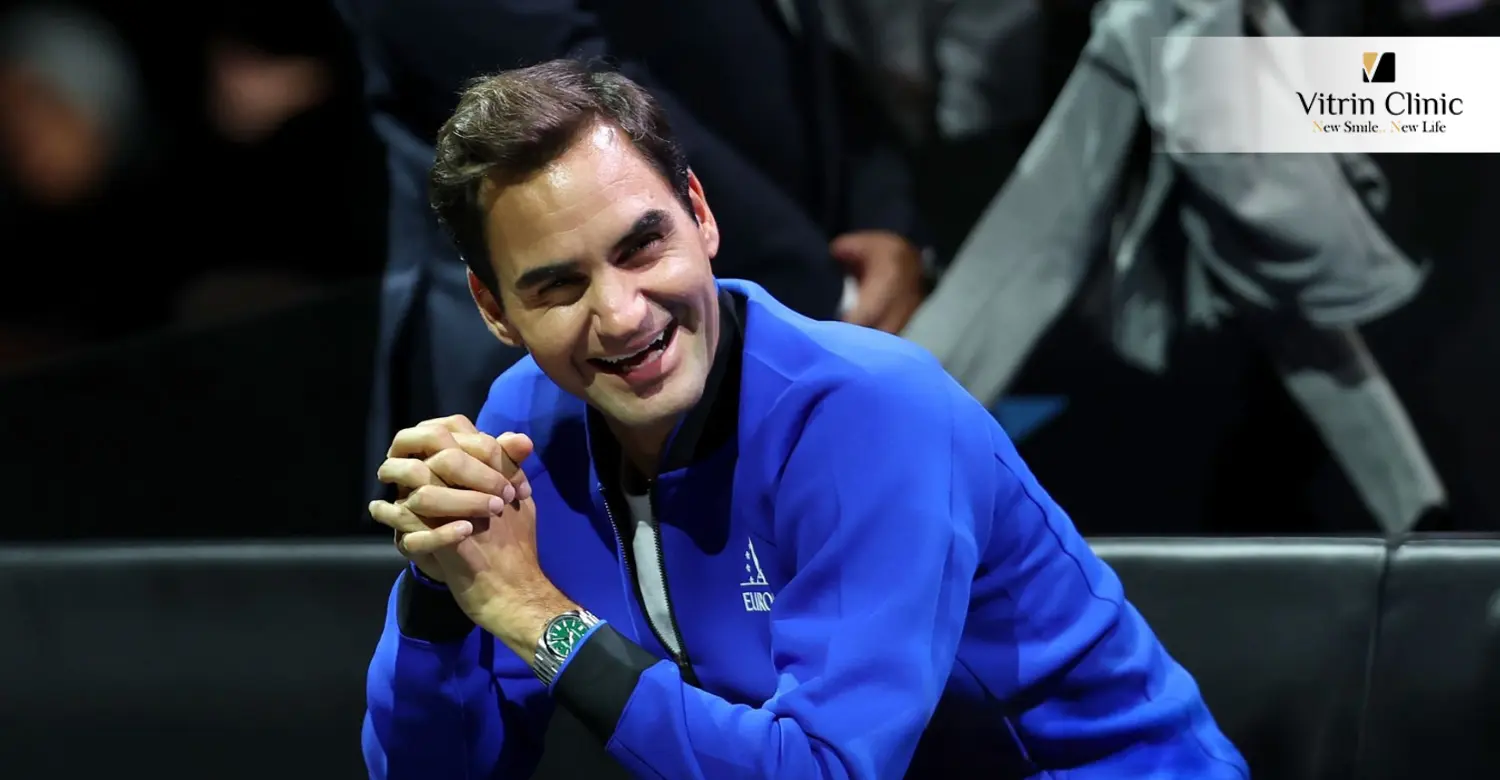 Roger Federer Smile