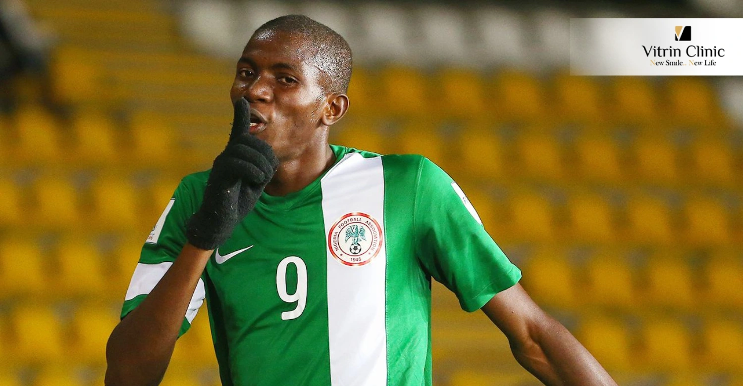 Victor Osimhen's Teeth in 2015