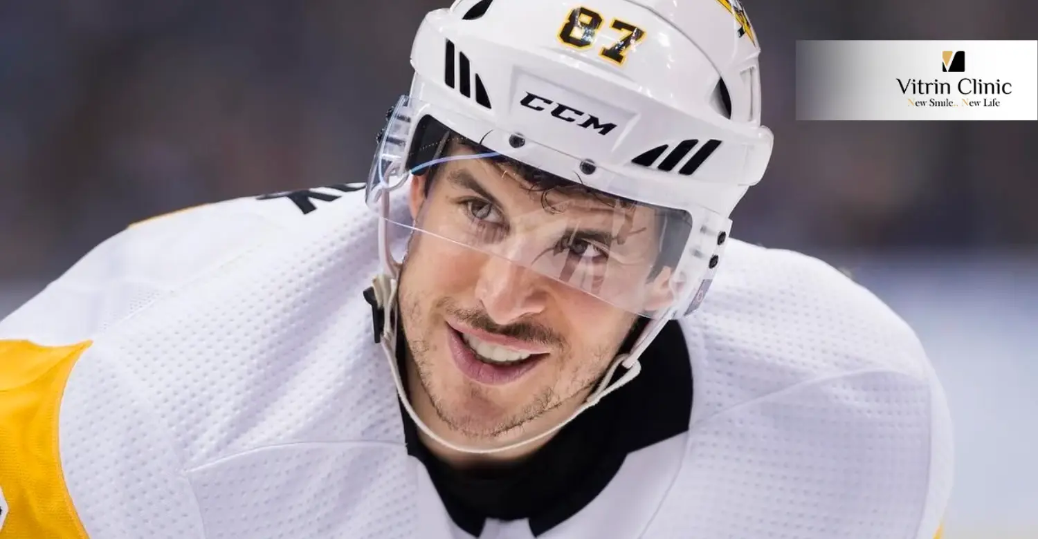 Sidney Crosby Iconic Hockey Smile : A Trademark Expression