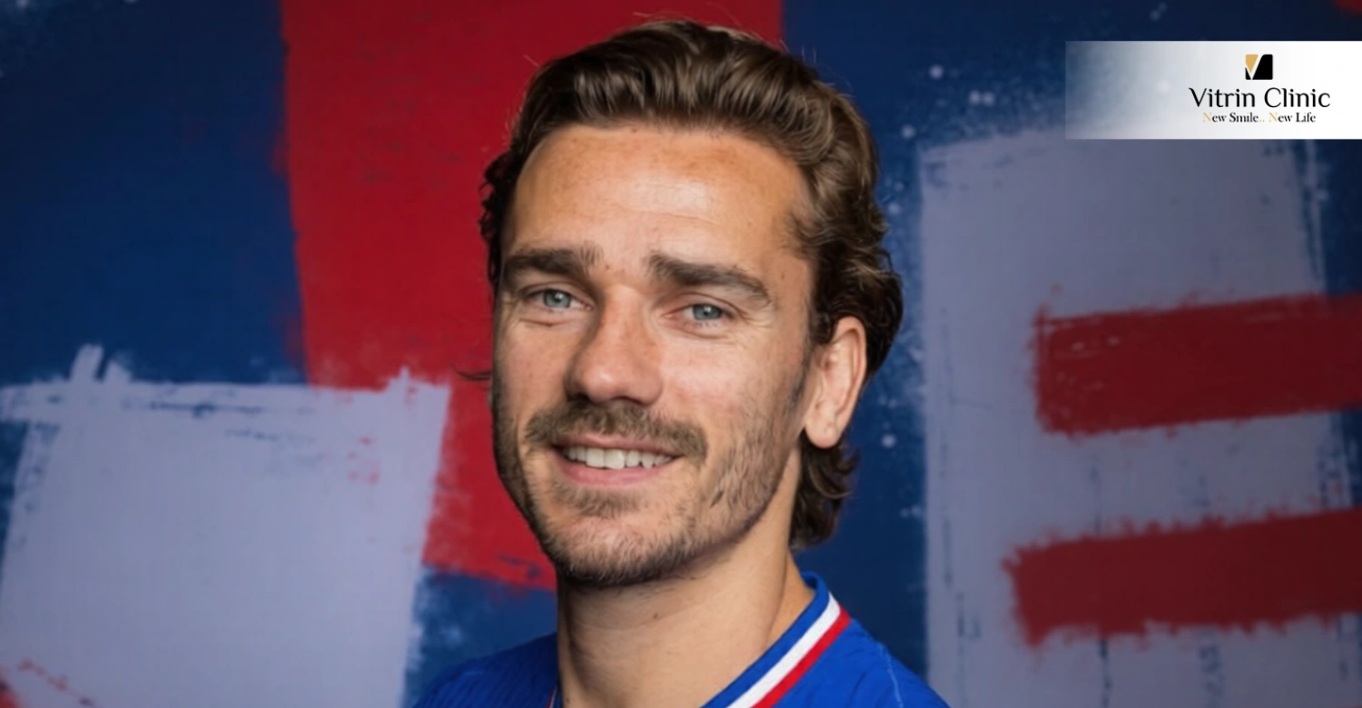 Antoine Griezmann smile