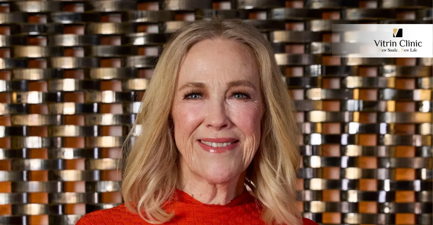 Catherine O'Hara Red Carpet Smile: Effortless Elegance