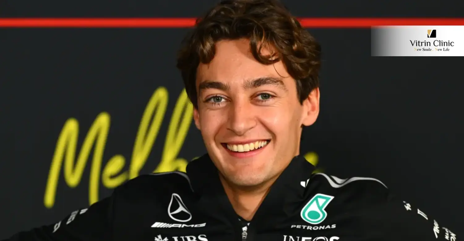 Sorriso de George Russell