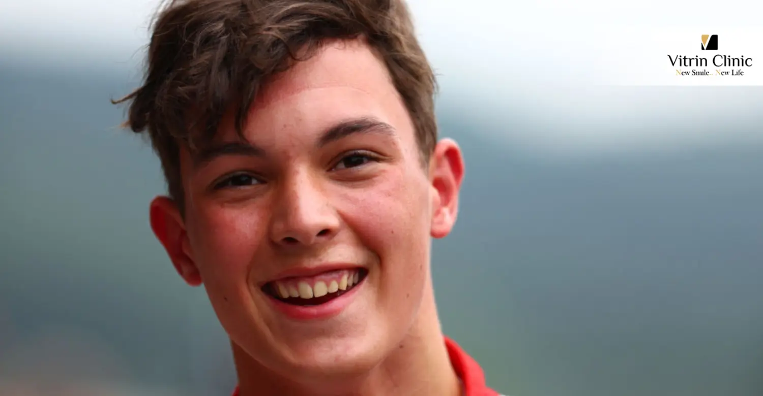 Oliver Bearman Smile