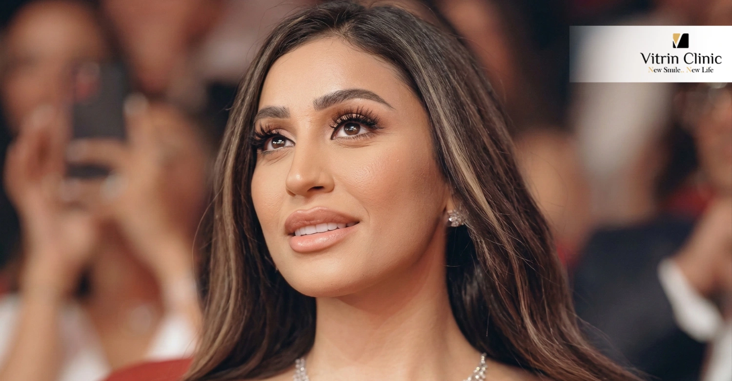 سر ابتسامة دينا الشربيني الساحرة